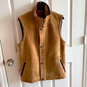 Overland Lamb skin vest size M or 42 brand new